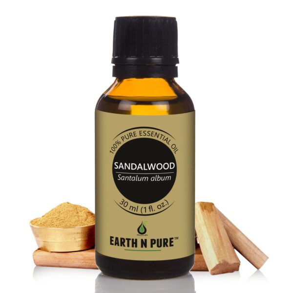 Sandalwood Essential Lal Chandan Oil for Face, Skin, Hair
